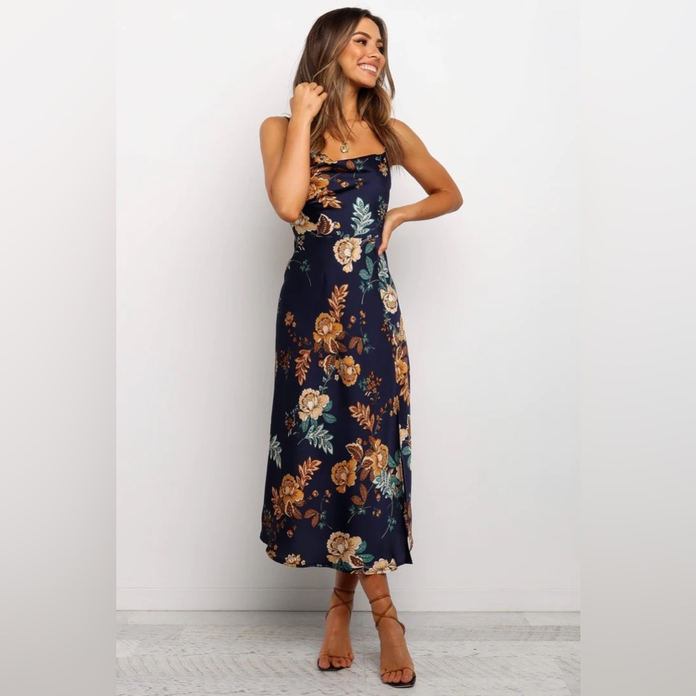 NWT Petal & Pup Doriah Dress Navy size US8